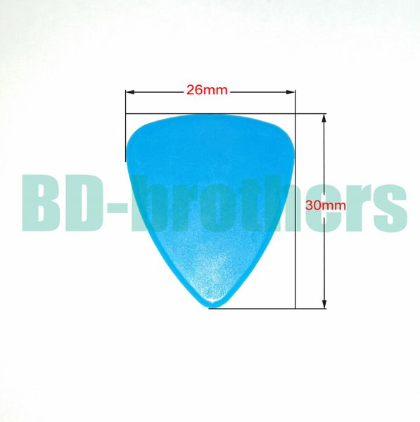 Piccolo strumento di leva trilaterale sottile in plastica blu che fa leva per aprire gli strumenti di riparazione del guscio spudger triangolare per iPhone Tablet PC 1000 pezzi / lotto