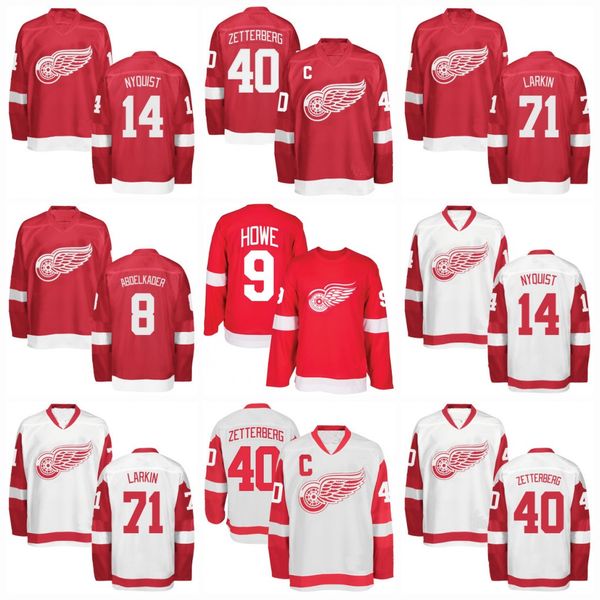 

Youth Detroit Red Wings Jerseys 8 Justin Abdelkader 40 Henrik Zetterberg 9 Gordie Howe 71 Dylan Larkin 25 Mike Green Hockey Jerseys