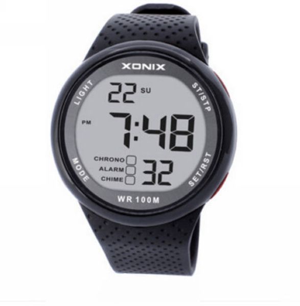 

Xonix мужчины спортивные часы цифровой WR100M плавать часы светодиодные открытый нару