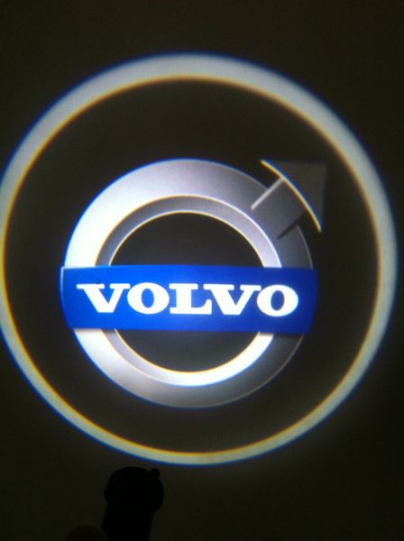 

1pcs led car door logo projector for volvo led car door welcome light car logo light shadow light selling