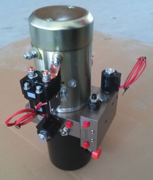 

1.5kw hydraulic power packing unit for snow plows hydraulic gear pumping motor