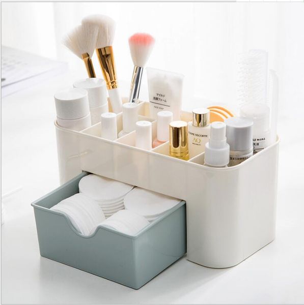 2019 Home Office Supplies For Women Multi Functional Plastic Makeup Palette Organizer Desktop Storage Boxes Drawer From Luckies, $5.62