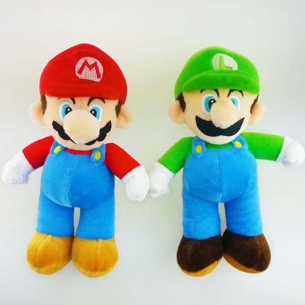 

EMS бесплатно 10inch лето 25см Super Mario Плюшевые куклы 2015 Новый мультфильм Супер Марио игрушки B001