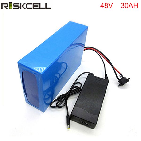 

no taxe diy 48v1000w bafang electric bike lithium battery 48v 30ah li-ion 18650 battery with 30a bms for e bike battery +charger