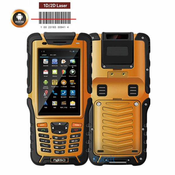 

Whole ale kco it 50 portable handheld android pda data collector reader 1d 2d la er barcode canner 3gb ram waterproof phone unlight 4g