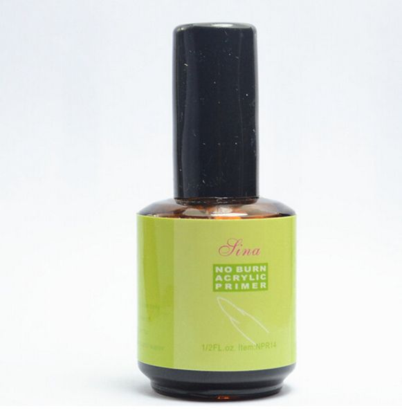 

wholesale-no burn nail art acrylic primer tech essential gel new, Silver;gold