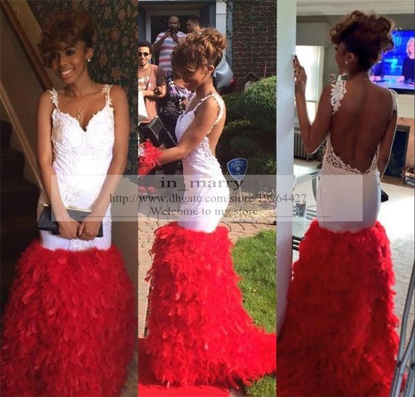 Feather Prom Dresses