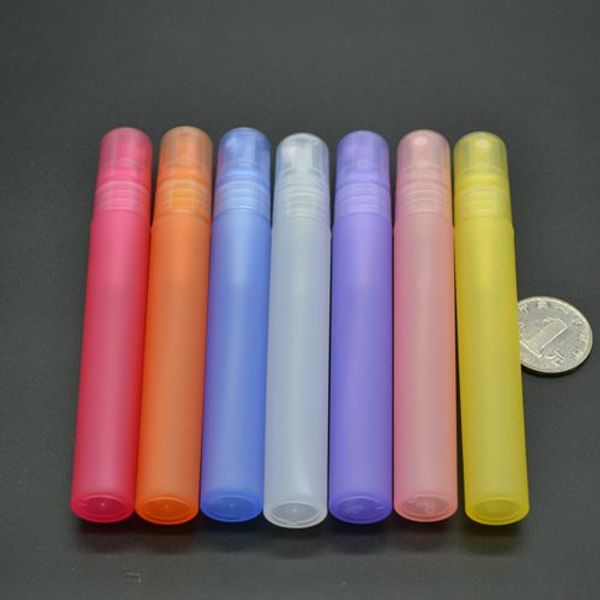 

wholesale 10ml plastic spray bottle refillable bottle perfume pp bottle with spray pump