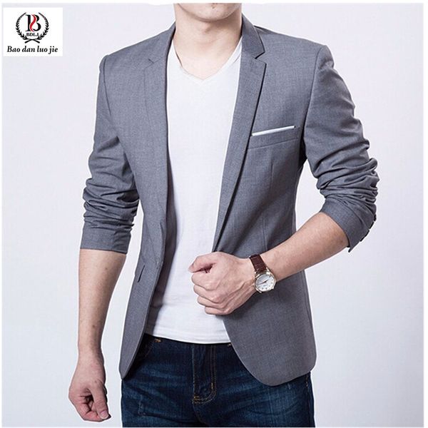 

wholesale-stylish quality men blazer coat jackets men arment casaco terno masculino suit cardigan jaqueta wedding suits for men, White;black
