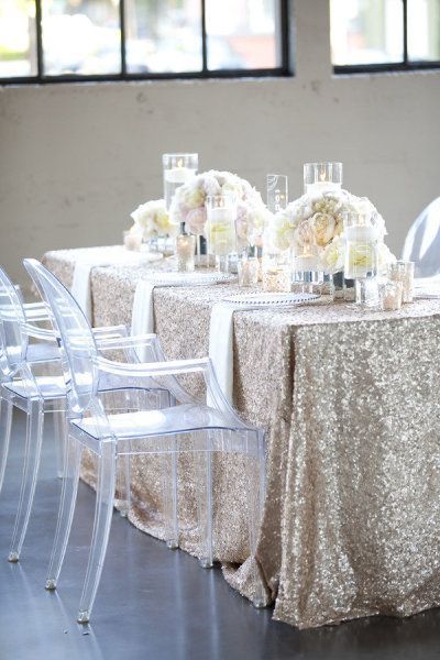 

buy it now beautiful champagne 90''*132'' rectangle sequin wedding tablecloth sequin tablecloth cocktail table