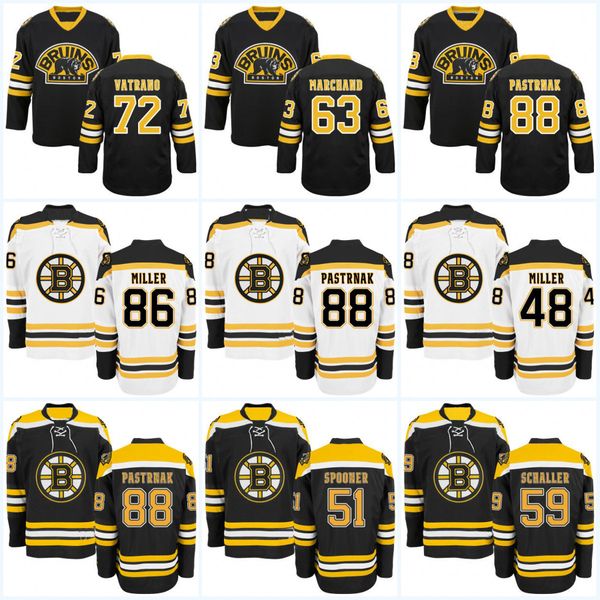 

Boston Bruins Youth 47 Torey Krug 48 Colin Miller 51 Ryan Spooner 55 Noel Acciari 59 Tim Schaller 63 Brad Marchand Hockey Jerseys