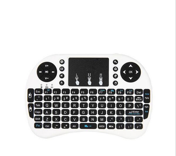 

wireless keyboard rii mini i8 air mouse multi-media player remote control touchpad for android smart tv box mxiii m8 mxq mx3 mini pc