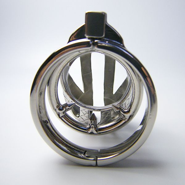 

2017 the mkc014 steel device spikes chastity cock cage chastity cage metal with metal stainless latest anti-slip ring small toys mhmxh
