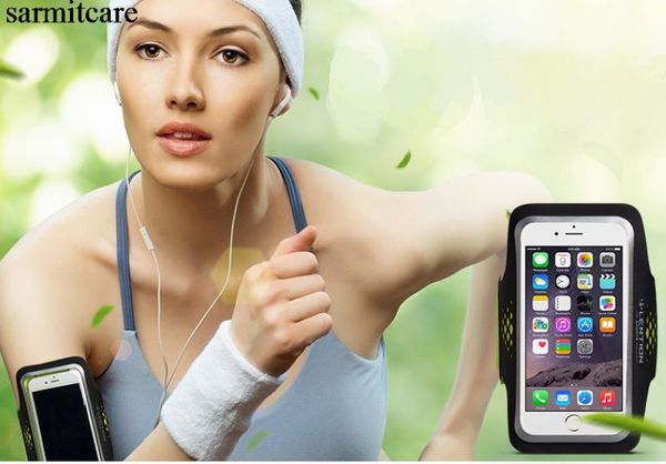 

cs006 - mobilephone armband cell phones smartphone sport belt case adjustable running band waterproof ultra thin and light