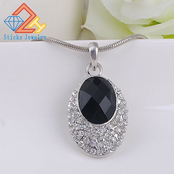 

100% environmentally friendly materials, drip jewelry popular in europe and america pendant / necklace, Silver