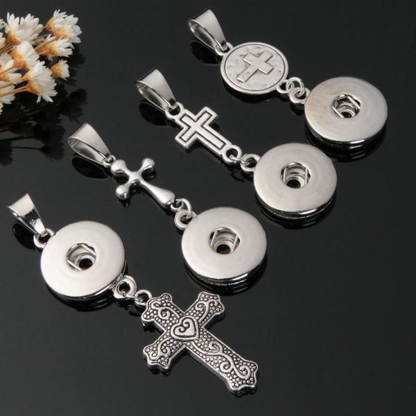 

2016 Крест Ожерелье Подвески Для Браслетов Оптовая DIY Ювелирных Аксессуаров Fit 18 мм