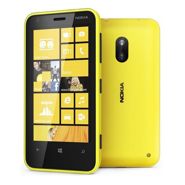 Nokia Lumia originale ricondizionato sbloccato 620 Windows Phone 8 Dual-core 1GHz ROM 8GB Fotocamera 5MP Wifi GPS NFC Cellulare Nokia ricondizionato