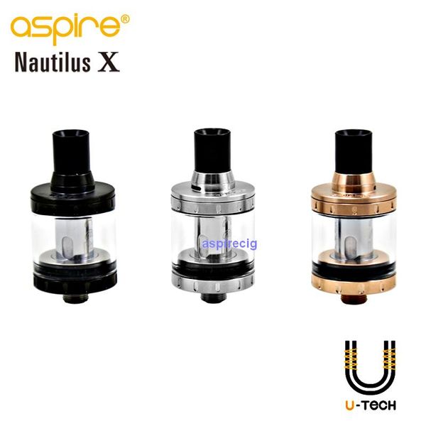 

Аутентичные Aspire Nautilus X Clearomizer 2 мл емкость Nautilus Xtank атомайзер с уникальным Nautilus X U-Tech катушки верхней воздушный поток трубки ясно Мороз