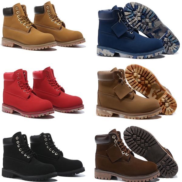 

Оптовые новые натуральные кожаные мужские ботинки снега сапоги Мартин сапоги кожаные сапоги человек Открытый водонепроницаемый обувь бесплатная доставка