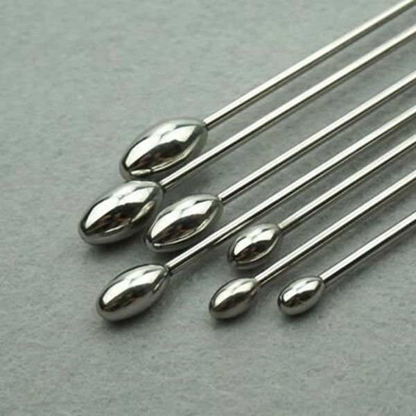 

male stimulate metal rod smooth dilator urinary catheter plug urethra stainless the ball men's steel toys fetish products games