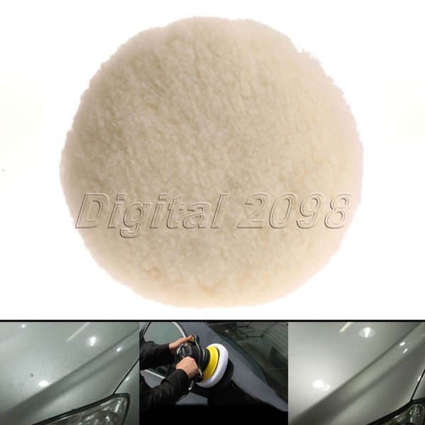 

wholesale- yetaha new 7inch 180mm wool polishing polisher clean buffing pad car glass felt cleaning bonnet detailing auto car wash sponge