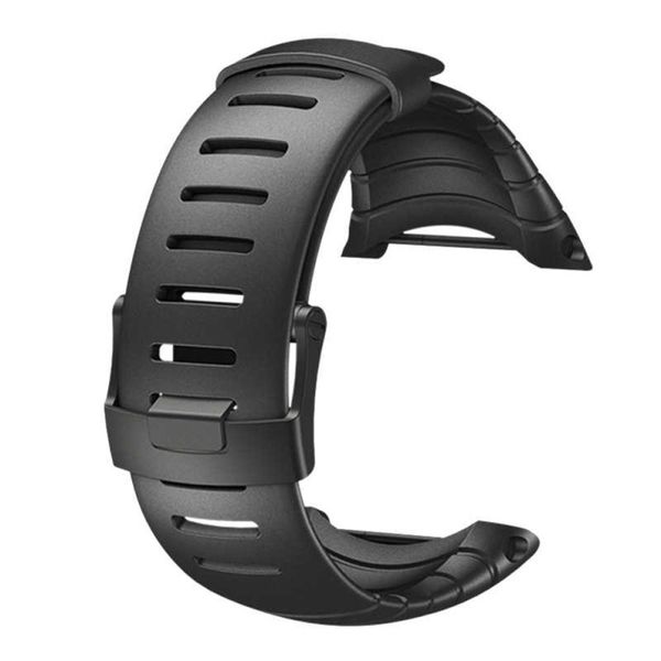 

wholesale-excellent quality 2016 luxury rubber watch replacement band strap for suunto core ss014993000, Black;brown