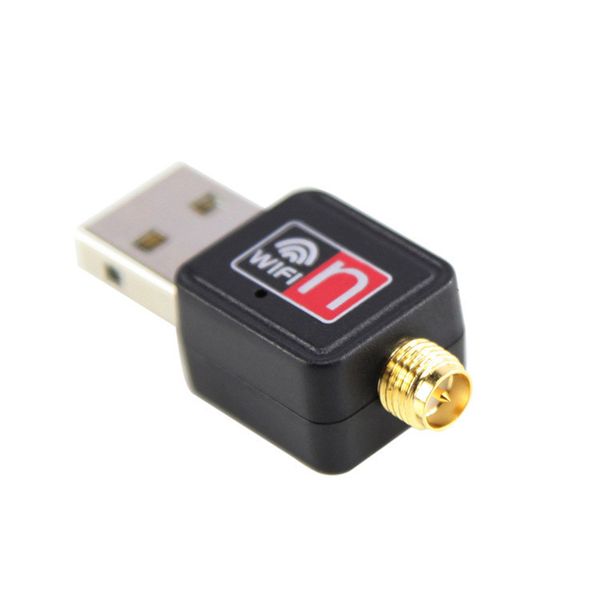 Adattatore USB wireless da 150 Mbps Mini adattatori USB portatili Design 2.0 Dongle Scheda di rete WiFi Lan