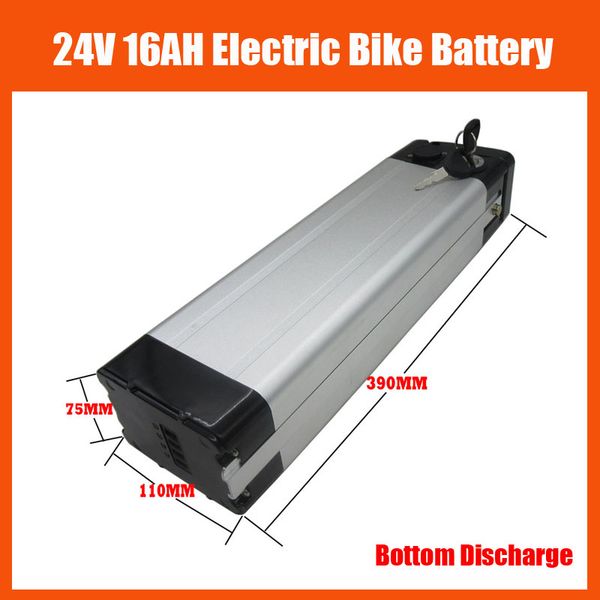 

350w 24 v battery bottom di charge 24v 16ah electric bike lithium battery with lim aluminium ca e bm 29 4v 2a charger hipping