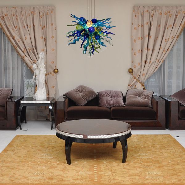 

бесплатная доставка цвет / размер customized ce / ul сертификат современный специальный дешевые рука выдувное стекло люстры освещение