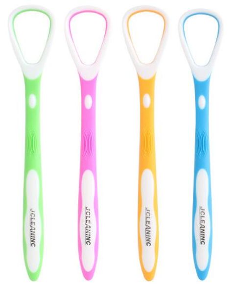 

new oral care tongue scraper cleaner fresh breath make oral hygiene toothbrush tools