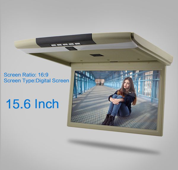 2019 Car VIdeo 15.6 Inch TFT LCD Display Monitor 12 24v 