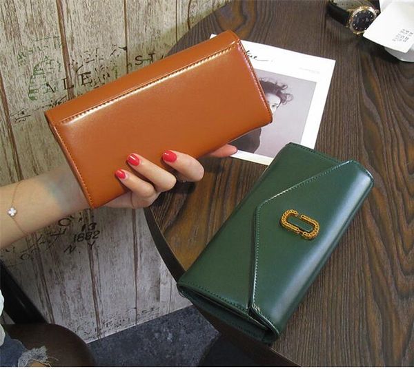 

2017 New Style Purses of Fshionable Purses Women of Real Leather European and American Fashion High-Capacity Vintage Buckled Leather Wallet, Black