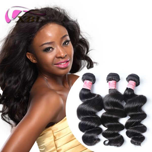 Xblhair Loose Wave Human Hair Extensions Brazilian Hair Bundles