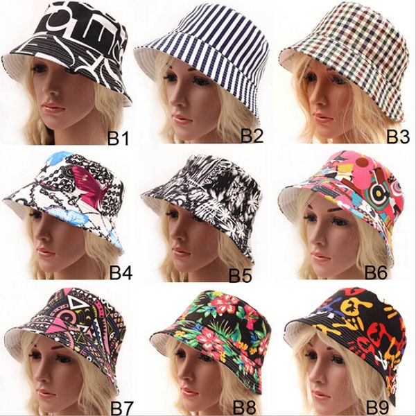Moda Kadınlar Geniş Büyük Bohemia Çiçek Sunhat Kova Şapkalar Kadın Moda Seyahat Şapka Güneş Şapka Kap