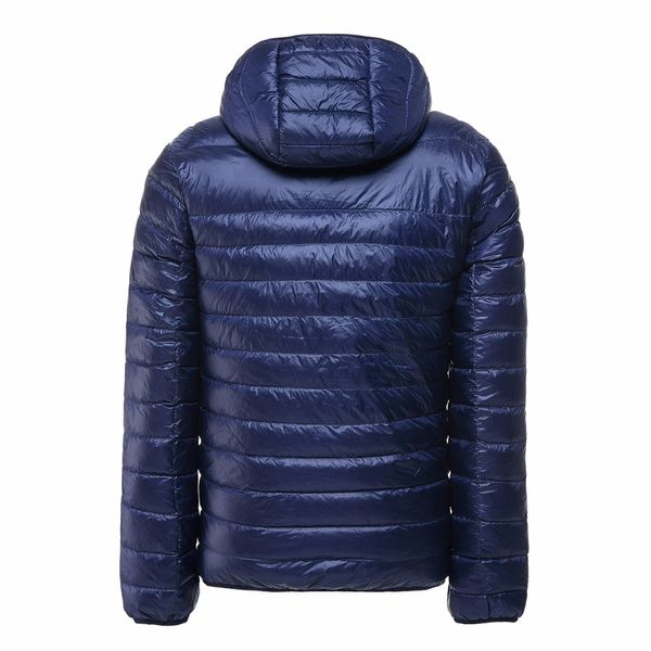 

2017 new casul white duck down jacket men autumn winter warm coat men's ultralight duck down jacket male windproof parka, Black