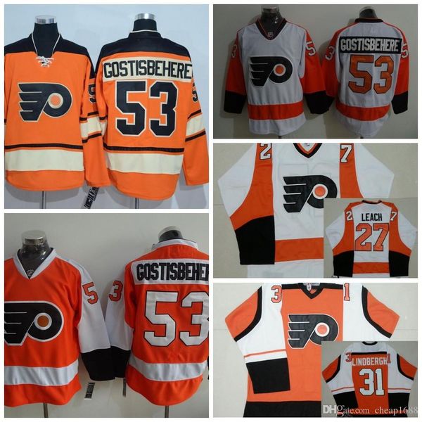 mix order philadelphia flyers jerseys 53 shayne gostisbehere 31 shayne gostisbehere flyers jersey
