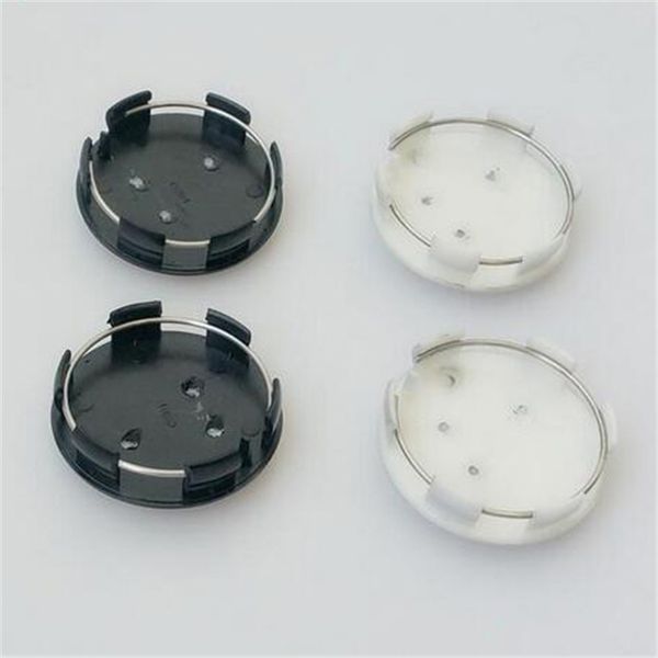 

60mm wheel covers for p eugeot abs black silver car rear wheel center hub caps