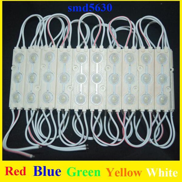 2016 Marca New ABS módulo de LED com lente 12V Luz SMD 5630 (5730) Led Chip Luz Waterproof IP65 Led Carta Canal