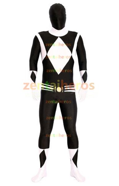 

black spandex unreal superhero halloween cosplay party zentai suit, Black;red