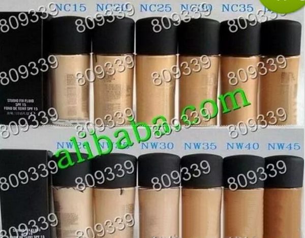 

6 pc lowe t be t elling good ale product makeup fix fluid pf 15 foundation liquid 30ml gift
