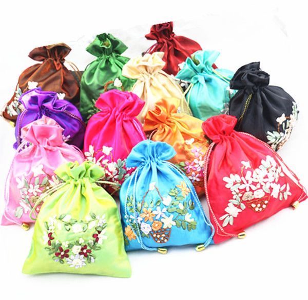 

Оптовая дешевые Wholesale10pcs китайский классический шелк вышитые ювелирные изделия с