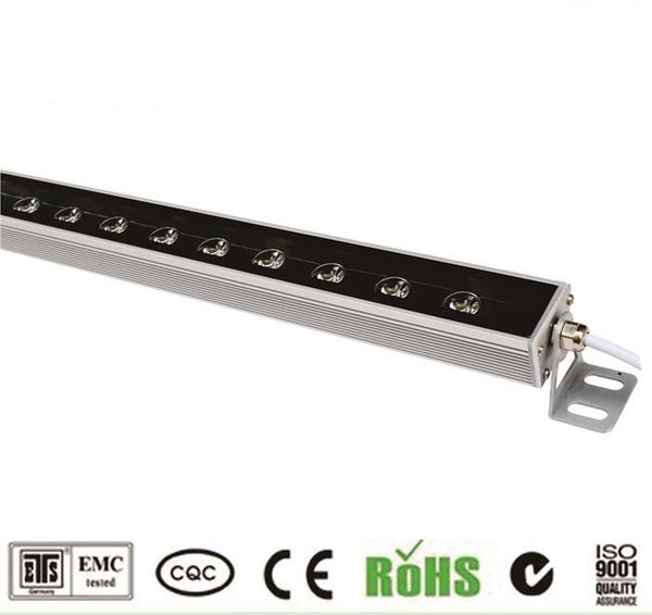 

18 вт наружного освещения водонепроницаемый светодиодный мыть настенный светильник высокой мощности мыть настенный светильник сейфы освещени