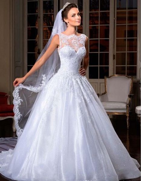 

vintage full lace a line wedding dresses 2020 beaded applique court train backless wedding brial gowns, White