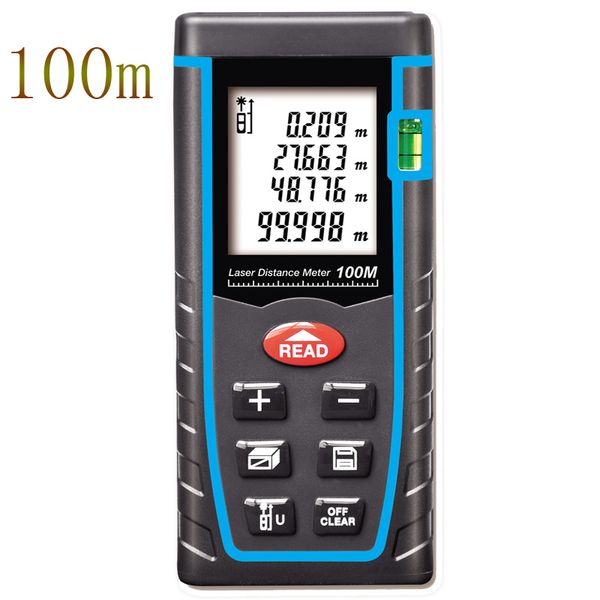 

wholesale-rangefinder 40m 60m 80m 100m meter digital laser rangefinder measure distance / area / volume angle laser with portable bag
