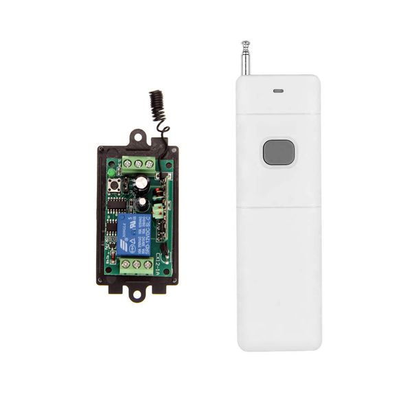 

3000m long distance dc 9v 12v 24v 1 ch 1ch rf wireless remote control switch system,transmitter + receiver