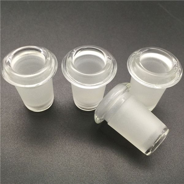 Adattatore di vetro da 10 mm a 14mm Convertitore di vetro 18mm Caratteristica maschio Riduttore basso Profilo basso