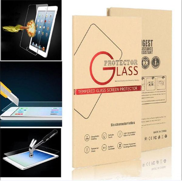 

iPAD Закаленное стекло Screen Protector для Ipad mini 2 3 Ipad Air Film Tablet Screen Protector 9H 0.3MM Закаленное ст