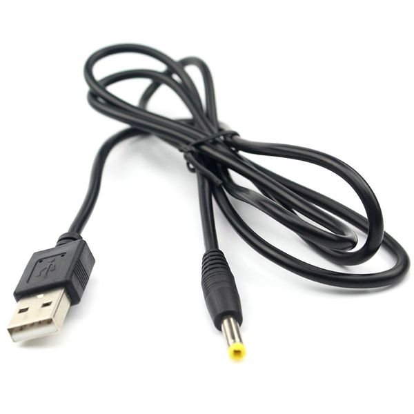 USB-zu-DC-Ladekabel 2,0 mm 2,5 mm 3,5 mm 5,5 mm Netzkabel für Handy-LED-Licht-Lautsprecher-Router