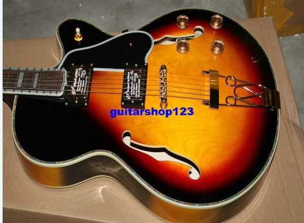 Custom Shop Classic Sunburst L5 Very Beauty Jazz Guitar Alta qualità Spedizione gratuita A8344