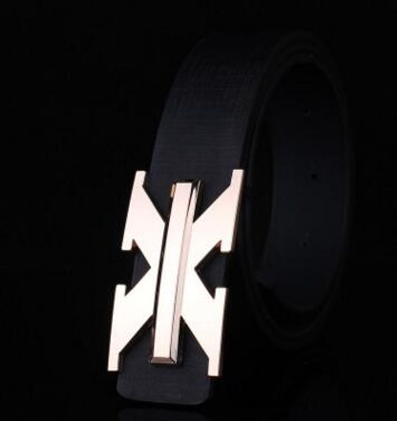 

2017 couro genuÃ­no cintos de couro para os homens da marca cinta masculina pin fivela fantasia jeans cintos de cowboy do vintage hippin, Black;brown